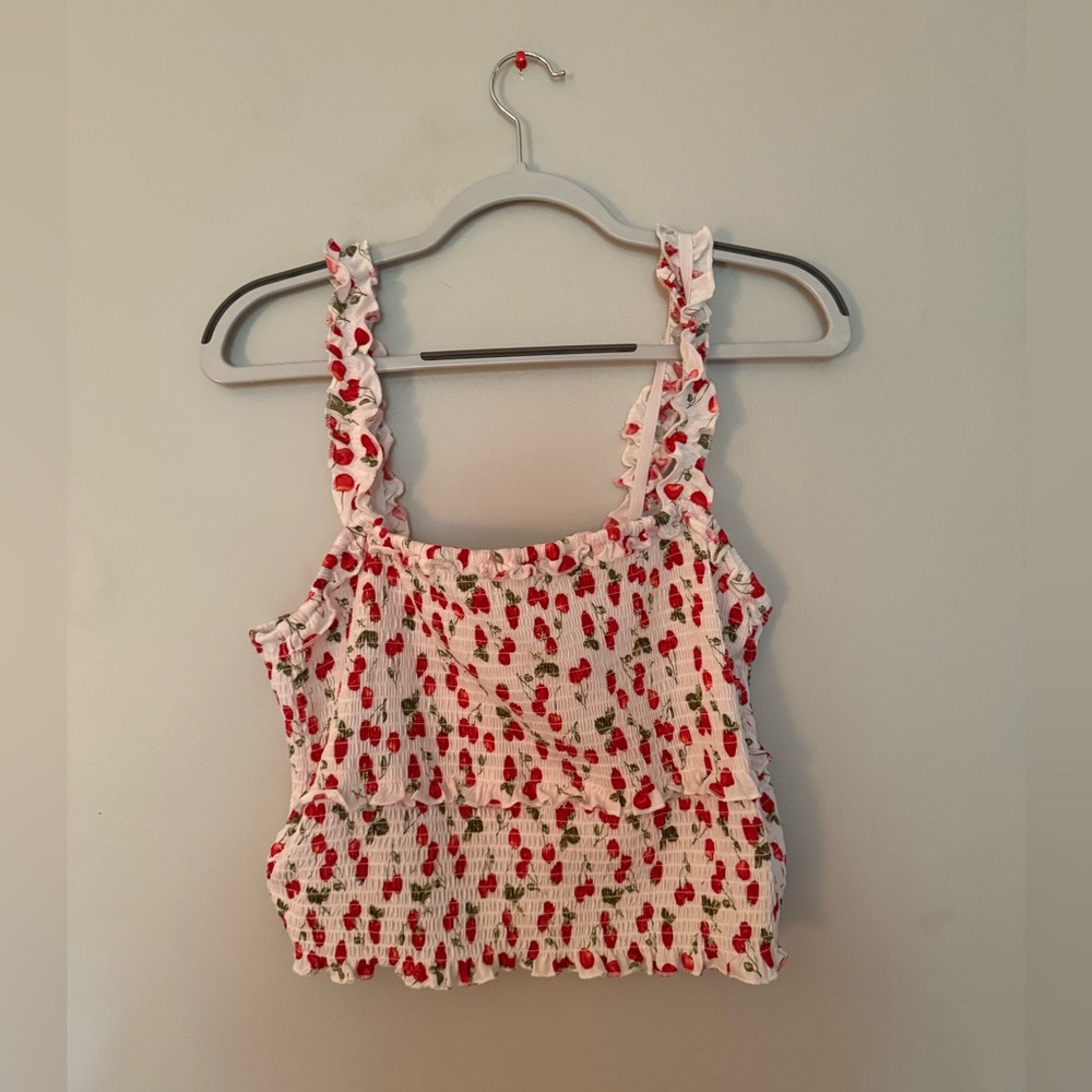 Rue21 Cropped Cherry Tank NWT - Picture 1 of 7